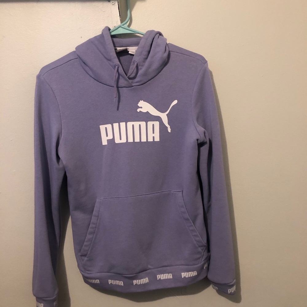 Violet puma sweater